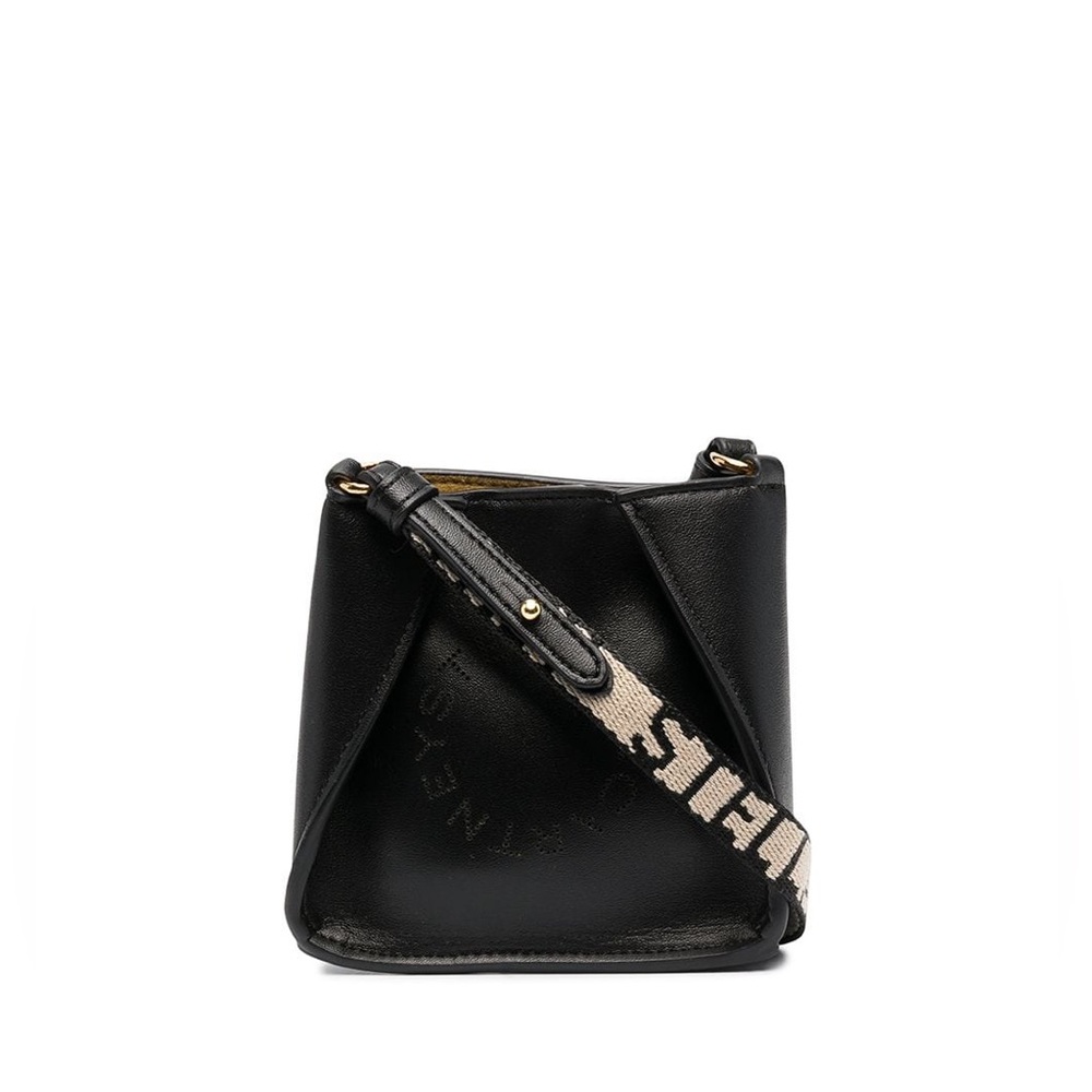 Stella McCartney Micro Stella Logo Crossbody Bag